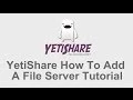 YetiShare File Server Tutorial