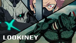 kafka u0026 narumi vs kaiju no 9 music video lookiney