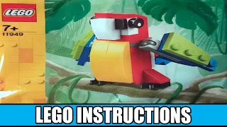 LEGO Instructions | LEGO Explorer Magazine | 11949 | Parrot