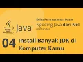 Tutorial Belajar Pemrograman Java Dari Nol - Ini cara Install banyak JDK di satu komputer