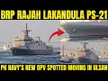 Lagu BRP Rajah Lakandula (PS-21) PH Navy’s New OPV Spotted Moving in Ulsan