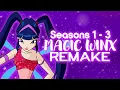 Download Lagu Winx Club Seasons 1 to 3 | MAGIC WINX Theme (English \u0026 Instrumental REMAKE)