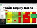 Track expiry dates for employee s certificates