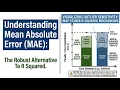 Understanding Mean Absolute Error MAE The Robust Alternative To R Squared