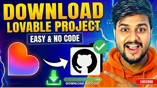 how to download lovable project In 1 Click Full GitHub Export Tutorial