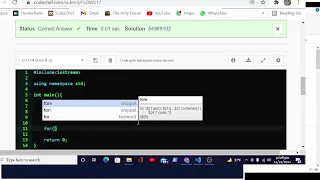 CodeChef Second Largest Problem FLOW017 Find second largest number among three