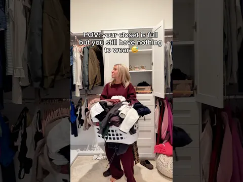 I Finally Cleaned Out My Closet 👀 #sellingmyclothes #closetcleanout