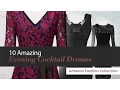 10 Amazing Evening Cocktail Dresses Amazon Fashion Collection