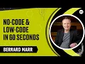 What Is No Code And Low Code An Easy Explanation In 60 Seconds