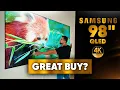 98 Samsung QLED - Installation and Features Great buy
