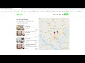 simple react js app with google map integration