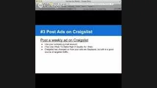 San Jose Seo Weekly Focus On Craigslist