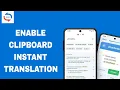 How To Enable Clipboard Instant Translation On Reverso Context App