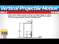 Vertical motion exam question
