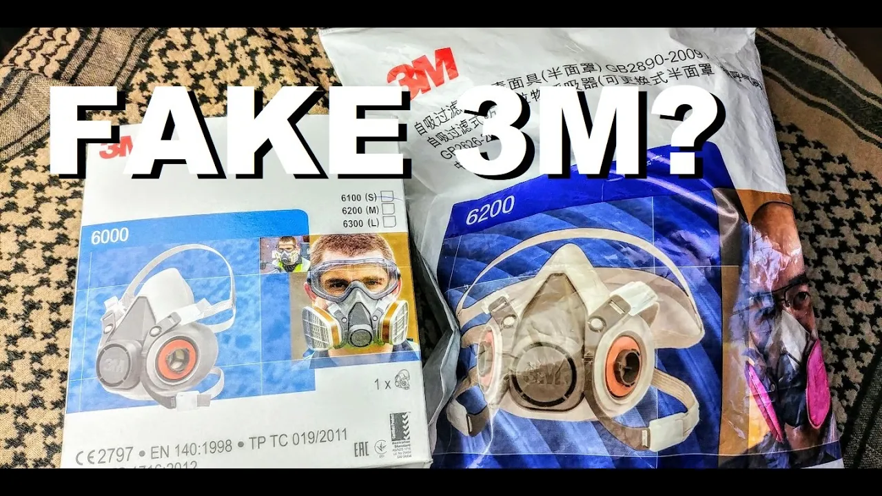 3M 6200 Respirator Face Mask Review. 