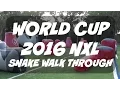 Snake Walk Through NXL World Cup 2016 Field Layout Breakdown