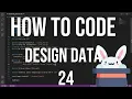 how to code racket - 24 data design