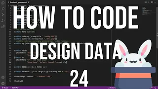 how to code racket - 24 data design