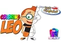Little Einsteins Leo Coloring Page for Kids - Disney Junior Coloring Book to Learn Colors