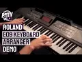 Roland E09 Keyboard Arranger Demo