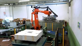 Comau NJ-110-3 0 - Pallettizing paper