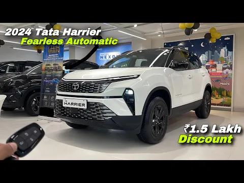 Tata Harrier Fearless AT 2024 | Tata Harrier 2024 Top Model | Diesel SUV Under 30 lakh !!