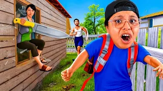 MIS PAPÁS ESTÁN MUY ENOJADOS Y ME QUIEREN CORRER DE MI CASA... 😱🔪|  SCHOOLBOY RUNAWAY | Pathofail