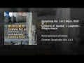 Symphony No. 1 in C Major, WoO 32 (edited by P. Spada) : I. Larghetto - Allegro vivace
