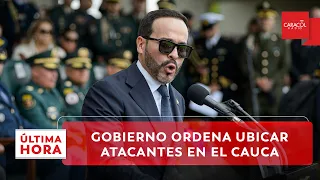 De la Espriella ordena identificar responsables de ataque a soldados en Cauca | Última Hora Caracol