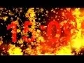 Fire COUNTDOWN TIMER v 69 60 seconds with sound effects