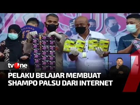Polisi Gerebek Pabrik Shampo Ilegal, Satu Orang Ditetapkan Tersangka