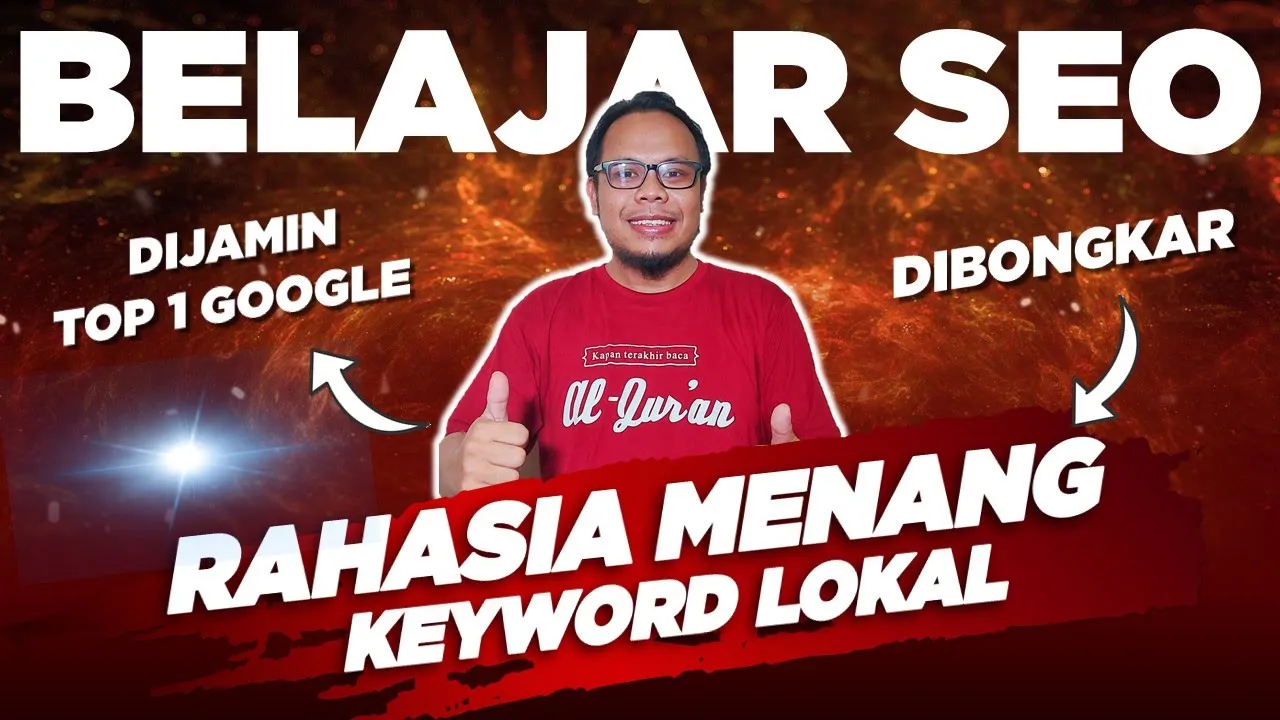 🔴 RAHASIA CARA MEMENANGKAN KEYWORD BERAT LOKAL - TUTORIAL WEBSITE SEO PEMULA  - BELAJAR SEO GOOGLE