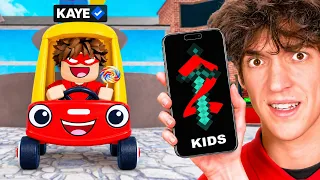 i tried the NEW MM2 KIDS!!