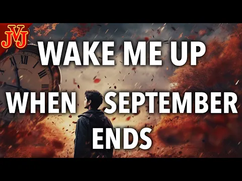 Download MP3 Green Day - Wake Me Up When September Ends - but every lyric is drawn by AI