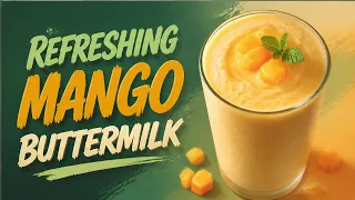 The Simplest Mango Smoothie Recipe You Need To Try Now!