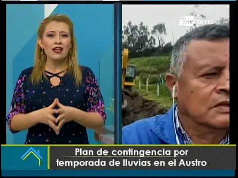 Plan de contingencia por temporada de lluvias en el Austro