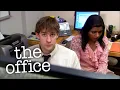 Jim Works in the Back - The Office US