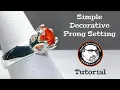 Make a Ring with a Decorative Prong Setting A Silversmithing Tutorial