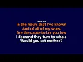 Nathaniel Rateliff - Redemption - Karaoke Instrumental Lyrics - ObsKure