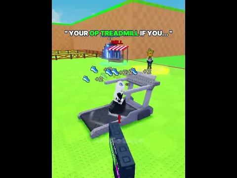 Your Op Treadmill If You..🥺😮 #stealanegg #roblox #usa