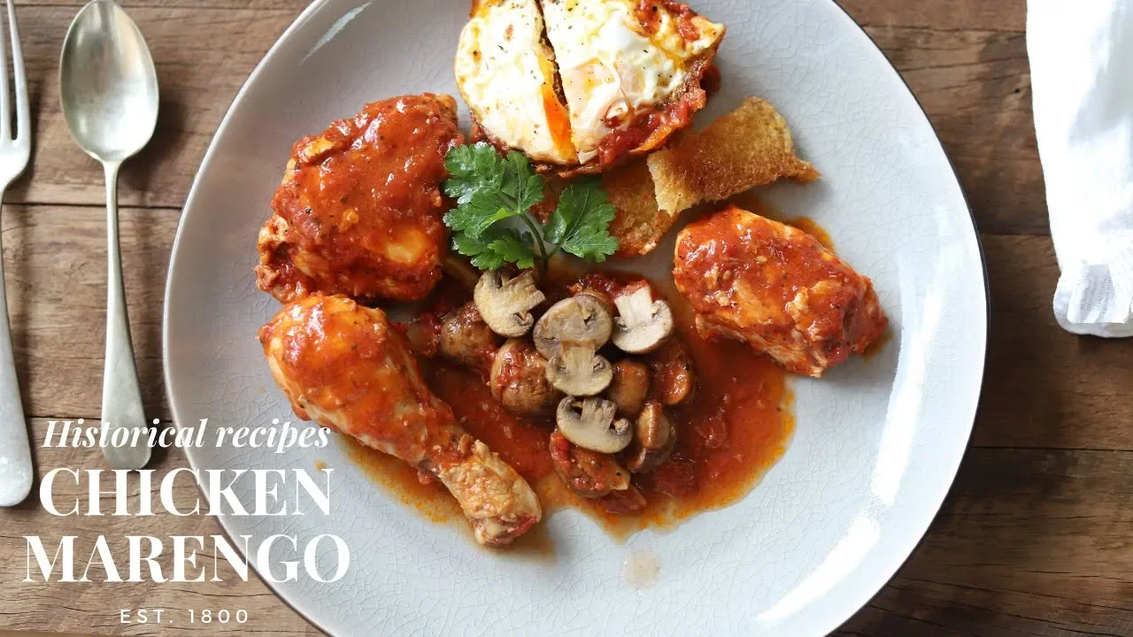Chicken Marengo: recipe for Napoleon (created on the battlefield)