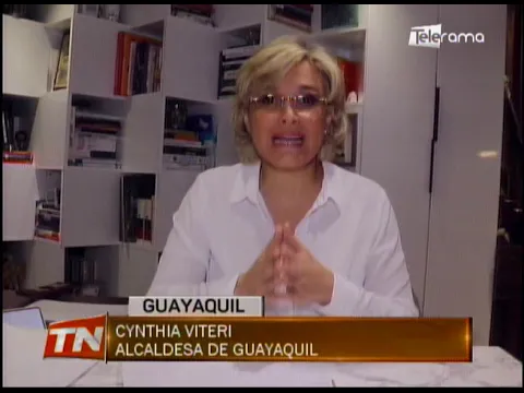 Cynthia Viteri Alcaldesa de Guayaquil