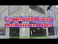 Fun With USPS Priority Mail Boxes and Labels