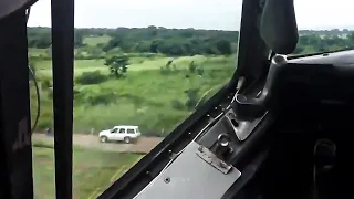 Overloaded Plane Fails to Climb