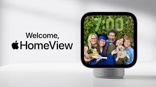 Welcome Apple HomeView: Designed for life at home.