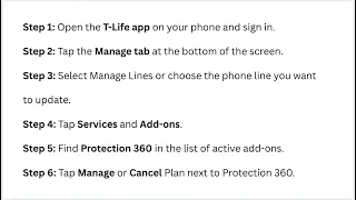 How to Cancel Protection 360 in the T-Mobile App - Stop Warranty Insurance Coverage
