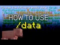 Minecraft Data Command 1 19 Tutorial