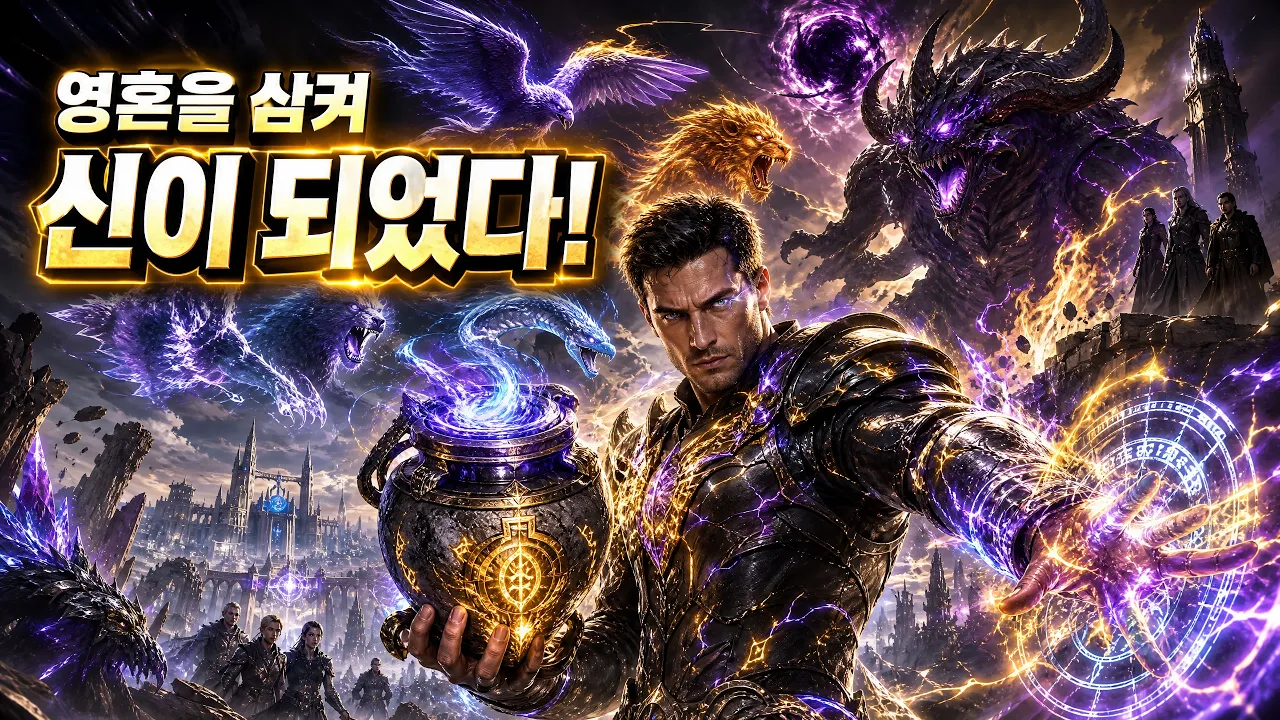 평범한 소년이 금지된 혼기를 얻자, 몬스터의 힘을 모두 삼키기 시작했다
