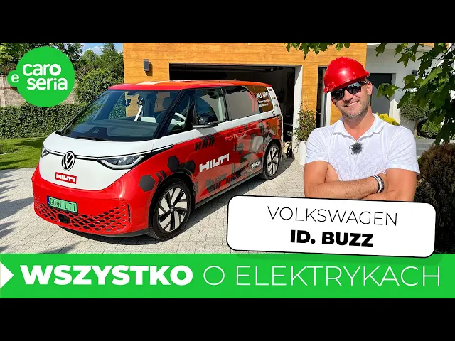 Elektryczny Volkswagen ID.Buzz, czyli auto dla budowlańca! (TEST PL 4K) | eCaroSeria