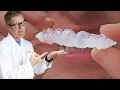 Make Your OWN CUSTOM TEETH WHITENING TRAYS at Home Like a Professional Dental Office DIY